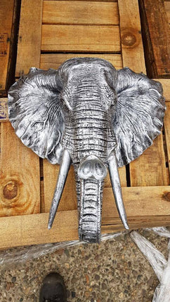 Olifant oud zilver 40 cm