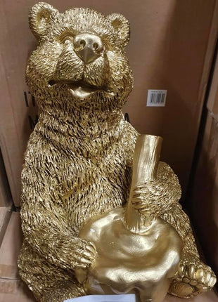 Beeld beer goud