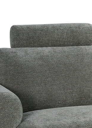 LABEL51 Bank Milano - Stone - Stof - Hoofdsteun