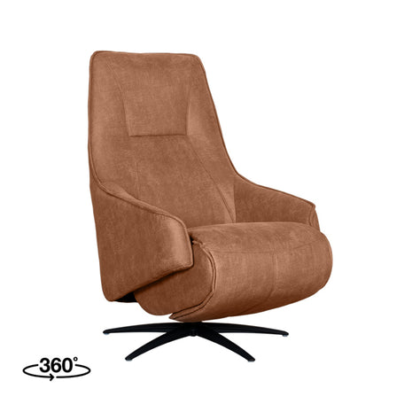 Fauteuil Odense - Cognac - Micro Suede
