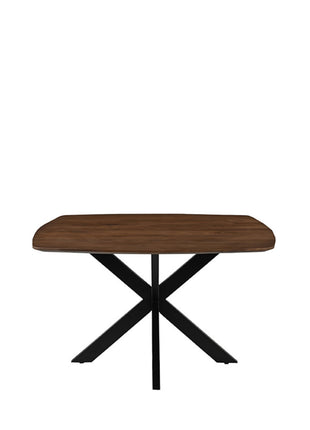 Eetkamertafel Blake - Nature - Mangohout - 130x130 cm