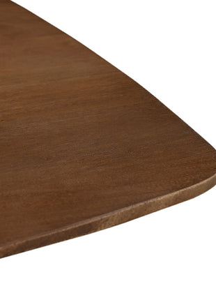 Eetkamertafel Blake - Nature - Mangohout - 130x130 cm