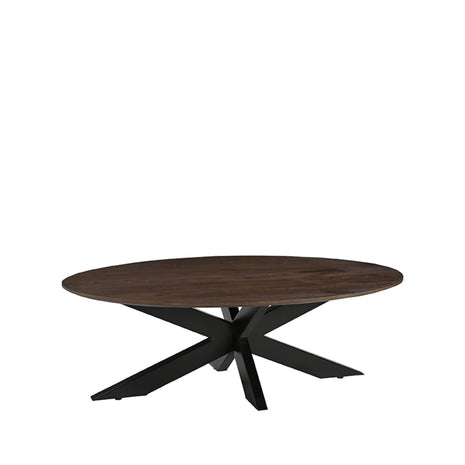 Salontafel James - Espresso - Mangohout - 130 cm