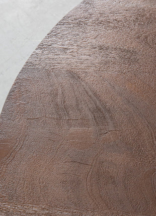 Salontafel Otis - Espresso - Mangohout - 80 cm