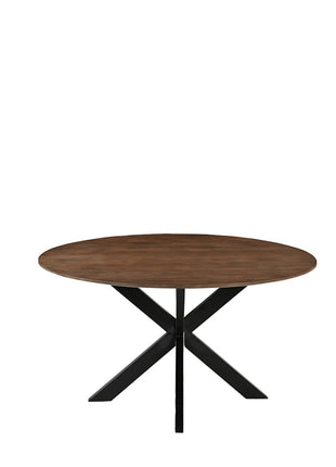 Eetkamertafel Otis - Nature - Mangohout - 140 cm - Rond