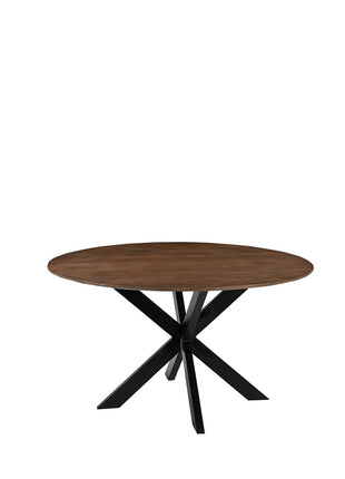 Eetkamertafel Otis - Nature - Mangohout - 140 cm - Rond