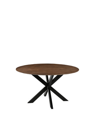Eetkamertafel Otis - Nature - Mangohout - 130 cm - Rond