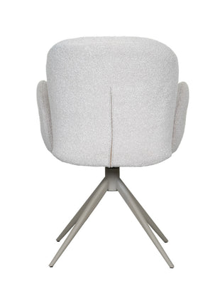 Eetkamerstoel Kimball - Naturel - Boucle