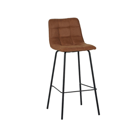 Eetkamerstoel Bistro - Cognac - Micro Suede