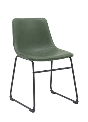 LABEL51 Eetkamerstoel Risto - Hunter - PU-Leder
