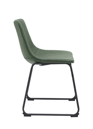 LABEL51 Eetkamerstoel Risto - Hunter - PU-Leder