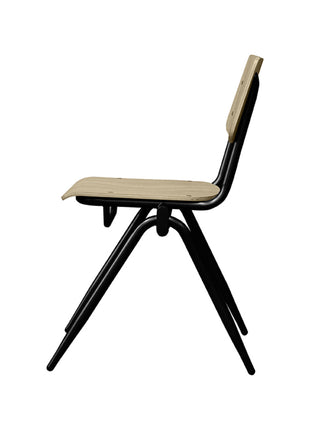 LABEL51 Eetkamerstoel Solid - Naturel - Hout