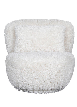 Fauteuil Doodle - Crème - Stof