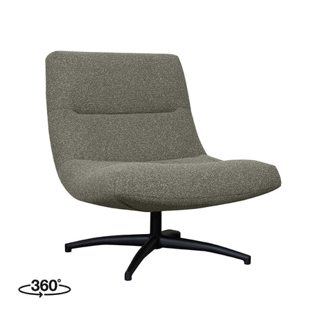 Fauteuil Calix - Truffel grijs - Boucle