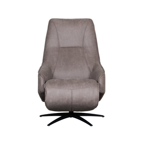 Fauteuil Odense - Taupe - Micro Suede