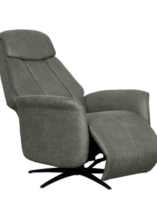 Fauteuil Oslo - Taupe - Micro Suede - Elektrische