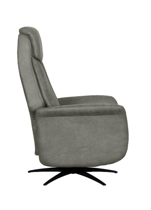 Fauteuil Oslo - Taupe - Micro Suede - Elektrische