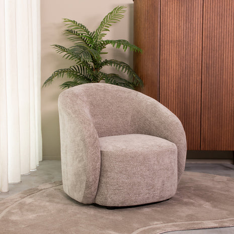 Fauteuil Alby - Stone - Stof