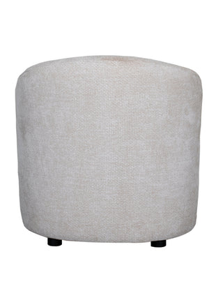 Fauteuil Alby - Naturel - Stof