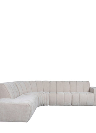 Bank Vitoro - Naturel - Stof - 1,5-Zits Zonder Arm