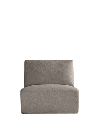 Bank Rocca - Taupe - Canyon - 1,5-Zits Zonder Arm