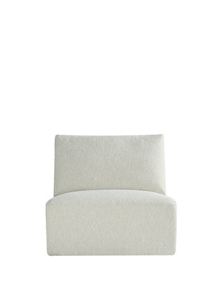 Bank Rocca - Naturel - Stof - 1,5-Zits Zonder Arm