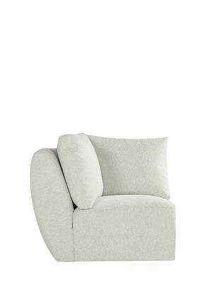 Bank Rocca - Naturel - Stof - Hoek