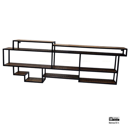 Wandrek Rechthoek Metaal