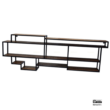 Wandrek Rechthoek Metaal