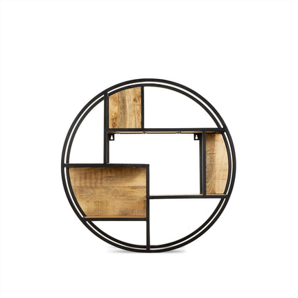 Wandrek Rond Metaal 80