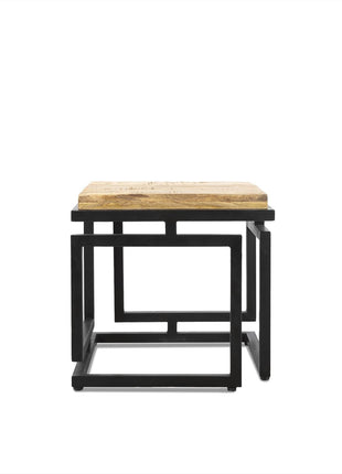 Salontafel met Geometrisch Onderstel