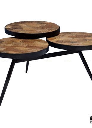 Salontafel met Drie Bladen