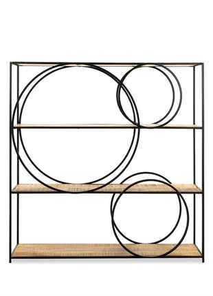 Wandrek Metaal Vierkant 120