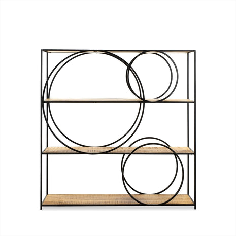 Wandrek Metaal Vierkant 120