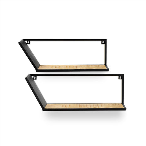 Wandrek Assymetrisch Set van 2