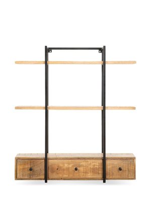 Wandrek Metaal met 3 Lades