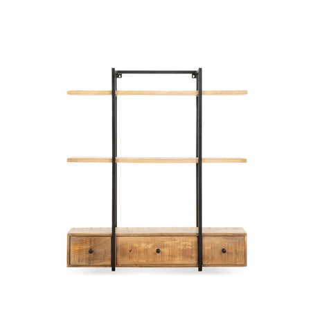 Wandrek Metaal met 3 Lades