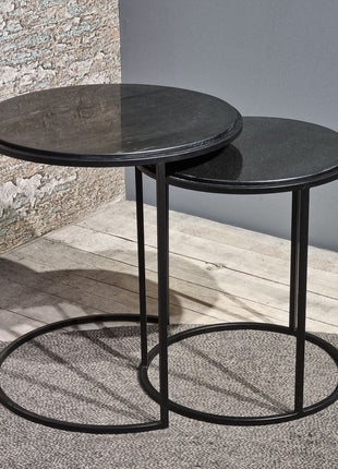 Sidetable Rond Sienna Set van 2