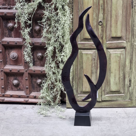 Sculptuur Bronskleurig