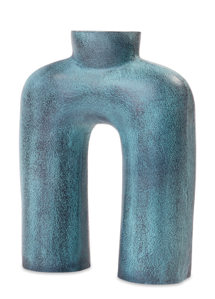 Vaasje Organisch Blauw