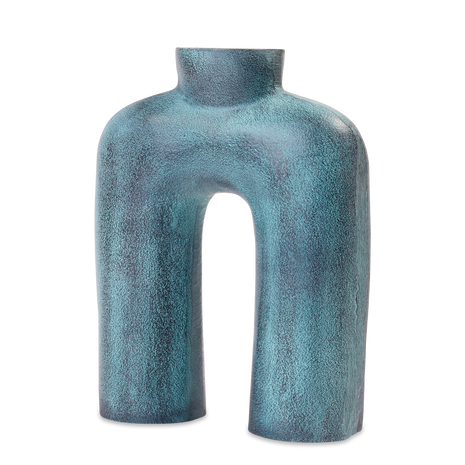 Vaasje Organisch Blauw