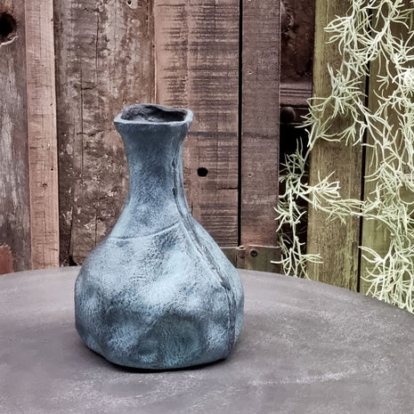 Vaasje Blauw Gemeleerd