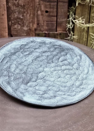 Dienblad Decoratief Blauw Patina 35