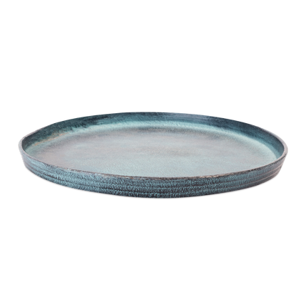 Dienblad Decoratief Blauw Patina 17
