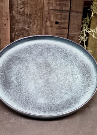 Dienblad Decoratief Blauw Patina 30