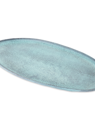 Dienblad Decoratief Blauw Patina 18,5
