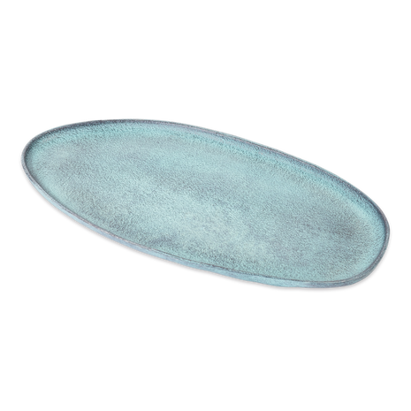 Dienblad Decoratief Blauw Patina 18,5