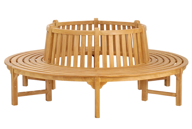 Tuinbank Rond Boom