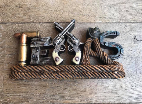 Beeldje pistolen Texas