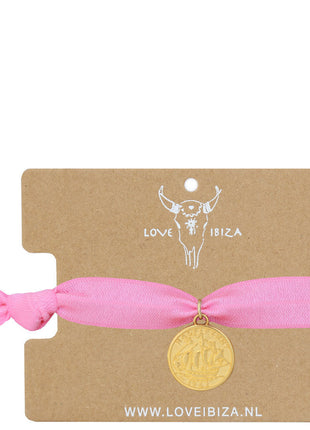 Soft pink coin